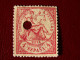 1 è République  // ESPAGNE  --1874   Allégorie De La Justice  4 P Carmin -percé D'un Trou  Cote 12  Euro - Tb - Unused Stamps