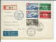 Lettre Aviation Recommandée 607, Swissair - Europaflug Süd 29.4.1939 (Expo Pavillon Zürich 6.5.1939) - Other & Unclassified