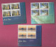 YT N° 957** à 959** Bloc De 4 CD - Paysages Des îles - Neufs