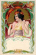 Jugendstil - DAME I-II Art Nouveau - Autres & Non Classés