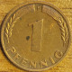 ALLEMAGNE 1 Pfennig 1972 F STUTTGART KM#105 TB - 1 Pfennig