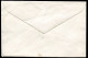Z3629 SOMALIA AFIS 1955 Lettera Di Piccolo Formato Affrancata Con 45 C. Animali Posta Aerea (Sassone 27), Da Mogadiscio - Somalia (AFIS)