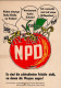 Politik Partei NPD Ortsverband Grenzach Werbekarte Ca. 1968 I-II (Stockfleck) - Unclassified