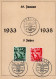 NS-GEDENKBLATT WK II - 5 Jahre MACHTÜBERNAHME S-o BERLIN 30.1.1938 I-II - Weltkrieg 1939-45