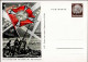 WK II Fahnen Und Standarten Karte Ganzsache Sign. Von Axster-Heudtlaß I-II - Guerra 1939-45