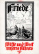 Propaganda WK II - FRIEDE Wille Und Werk Unseres Führers Künstlerkarte Sign. Hans Kurth I 1939 - Guerra 1939-45