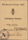 REICHSPARTEITAG NÜRNBERG 1934 WK II - TEILNEHMER-AUSWEIS I - War 1939-45