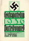 REICHSPARTEITAG NÜRNBERG WK II - Einlaßkarte RP 1936 PARTEIKONGRE? Waager. Gefaltet - Rücks. Klebestelle II - Guerre 1939-45