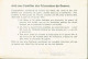 Guerre 40 Prisonnier Français Formulaire Avec Instructions Aux Familles Pr Envoi Colis Lettres Stalag XII C WIEBELSHEIM - Courriers De Prisonniers