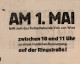 Antipropaganda WK II Flugblatt 1. Mai Wien - Guerre 1939-45