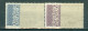 ININI - N°51* Et  52* MH Bord De Feuille Collé Au Verso SCAN DU VERSO - Timbres De Guyane De 1941 (Pétain) Surchargés. - Nuevos