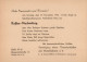 Judaika Berlin Einladungskarte 1953 Von Der Vereinigung Ehem. Theresienstädter Und Hinterbliebene E.V. Judaisme - Judaisme