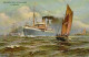 Schiff Dampfschiff Hamburg Deutsch-Ost-Afrika Linie Sign. Stöwer, Willy I-II Bateaux Bateaux - Guerra 1914-18