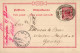 Marine Schiffspost Deutsch-Amerikanische Seepost Bremen-New York Auf Auslands-Ganzsache 1896 I-II (leichte Verfärbung) - War 1914-18