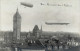 FRANKFURT/Main ILA 1909 - Foto-Ak ZEPPELIN Z III Und PARSEVAL über Dem Rathaus (gehört Zur ILA) I - Dirigeables