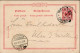 Deutsche Post China Stempel Tsintau China 02.1899 Nach Ulm Mit Ak-O I-II - Ehemalige Dt. Kolonien