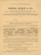 Vorläufer 1886 Leipzig Klapp-AK Leder-Commissions-Geschäft Herm. Horn I-II - Histoire