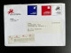 PORTUGAL REGISTERED LETTER LISBON LISBOA TO BLANDAIN BELGIUM - Briefe U. Dokumente