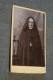 Superbe Ancienne Photo De Religieuse,London,soeur , 10 Cm. Sur 6,3 Cm. - Old (before 1900)