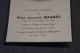 Guerre 40-45,le Père Jacques Magnée,né à Verviers 1903,mort Au Camp De Dachau En 1942 - Décès