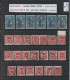 BELGIQUE - Entre Les N° 304 & 320  De 1930 à 1932 - 68 Timbres En 2 Feuillets . Avec Diverses  Oblitérations - 6 Scan - 1931-1934 Chepi
