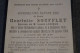 Soufflet Henriette,Saint Richaumont 1835,décédée à Avesnes-Lez-Aubert En 1906 - Décès