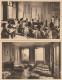 ABBAYE DE VALLOIRES SOMME CLASSE DE FILLES + DORTOIR 1943 CACHET PREVENTORIUM - Altri & Non Classificati