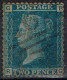 Grande-Bretagne - 1858 - Y&T N° 27, Planche 9, Oblitéré - Oblitérés