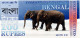BENGAL 100 RUPEES 2014 POLYMER TIGRE ELEPHANT NEUF UNC - Specimen