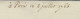 1765 NOBLESSE AVOCAT 1765 LETTRE Sign. Mercier Dupaty Juriste Paris Pour Ses Terres  De Bussac à Saintes V.HISTORIQUE - Historical Documents