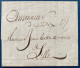 Lettre De BAYONNE 9 OCT 1697 Pour LILLE Marques Manuscrites " Debordx " + " 14 " Patards En Double Port TTB - ....-1700: Precursori