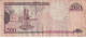 BILLETE DE REP. DOMINICANA DE 200 PESOS ORO DEL AÑO 2007 SERIE AY (BANKNOTE) - Dominicana