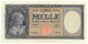 1000 LIRE ITALIA ORNATA DI PERLE TESTINA 20/03/1947 SPL+ - Altri & Non Classificati