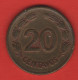 ECUADOR - 20 Centavos 1944 - Ecuador