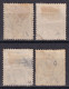 Hong Kong. 1863-77   Y&T. 8, 11, 12, 20, - Used Stamps