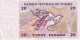 BILLETE DE TUNEZ DE 20 DINARS DEL AÑO 1992 EN CALIDAD EBC (XF)  (BANK NOTE) - Tunesien