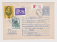 Bulgaria Bulgarien Bulgarie 1980 Postal Stationery Cover PSE, Entier, Registered With Color Topic Stamps (66434) - Briefe