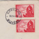 Bulgaria Bulgarie 1941 Registered Cover W/Topic Stamps Mi#433 (2x2Lv.) King BORIS III-Macedonia Map Stamps, Rare (66365) - Cartas & Documentos