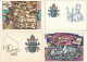 4 INTERI POSTALI VATICANO  (MX606 - Postal Stationeries