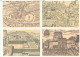 SERIE 4 INTERI POSTALI VATICANO FDC VEDUTE  (MX550 - Postal Stationeries