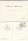 SERIE 5 INTERI POSTALI VATICANO FDC ARCHIVIO SEGRETO (MX511 - Entiers Postaux