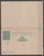 San Marino 1894 - Cartolina Postale 15 C. Con Risposta Pagata - Entiers Postaux