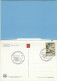 SERIE 3 INTERI POSTALI VATICANO FDC GENOVA 92 (MX489 - Entiers Postaux