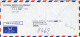 Iran Registered Air Mail Cover With Stamp And Meter Cancel Sent To Denmark 12-3-1970 - Iran
