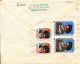 Iran Registered Cover Sent Air Mail To Denmark Topic Stamps On The Backside Of The Cover From Consul Of Pakistan Mashhad - Iran