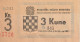 NDH  -  NEZAVISNA DRZAVA HRVATSKA  -  3 KUNE  / 541  -  VRIEDI MJESTO RACUNA OD Kn 600 - 1000  --  RRR!  -  SEHR SELTEN - Croatia