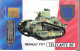 CARTE-PRIVEE-50U-SO2-D332-CHAR FT17-501e Regt Rambouillet-V° N°2932-R°Mat-TBE/LUXE - Privadas