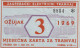 CROATIA  -   LOT  --  2 X    MJESECNA KARTA  ZAGREBACKI ELEKTRICNI TRAMVAJ   --  Mart / April 1969 - Ohne Zuordnung