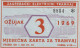 CROATIA  -   LOT  --  2 X    MJESECNA KARTA  ZAGREBACKI ELEKTRICNI TRAMVAJ   --  Mart / April 1969 - Non Classificati