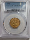 US GOLD COIN, 1861 P $5 HALF EAGLE, PCGS AU 58 - 5$ - Half Eagles - 1866-1908: Coronet Head (tête Couronnée)